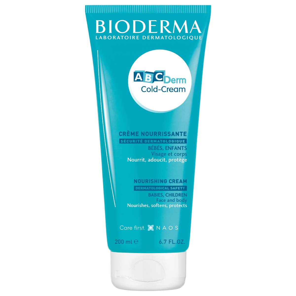 Bioderma - ABCDerm - Crema Corporal Crema Fría - Crema Hidratante Suave - Loción Corporal para Bebés y Niños