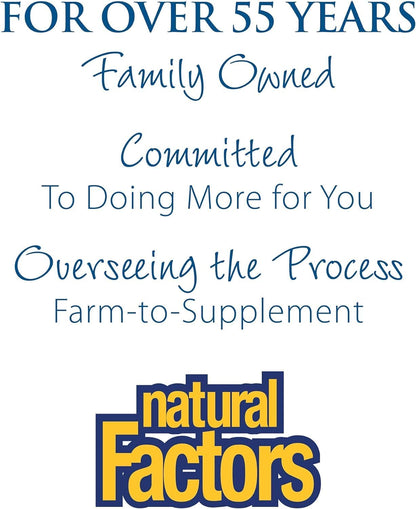 Natural Factors - Vitamina D3 5000 UI, apoya huesos saludables, 120...
