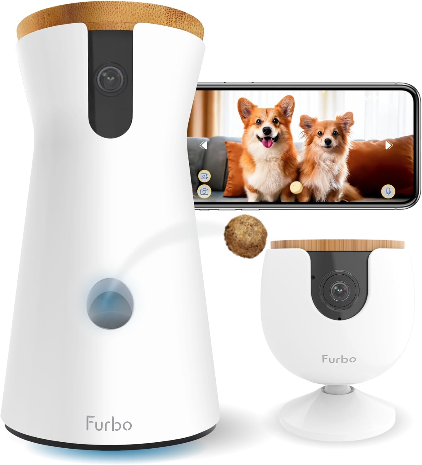 Furbo Cámara para perros de 360° + Mini [Se requiere nueva suscripc...