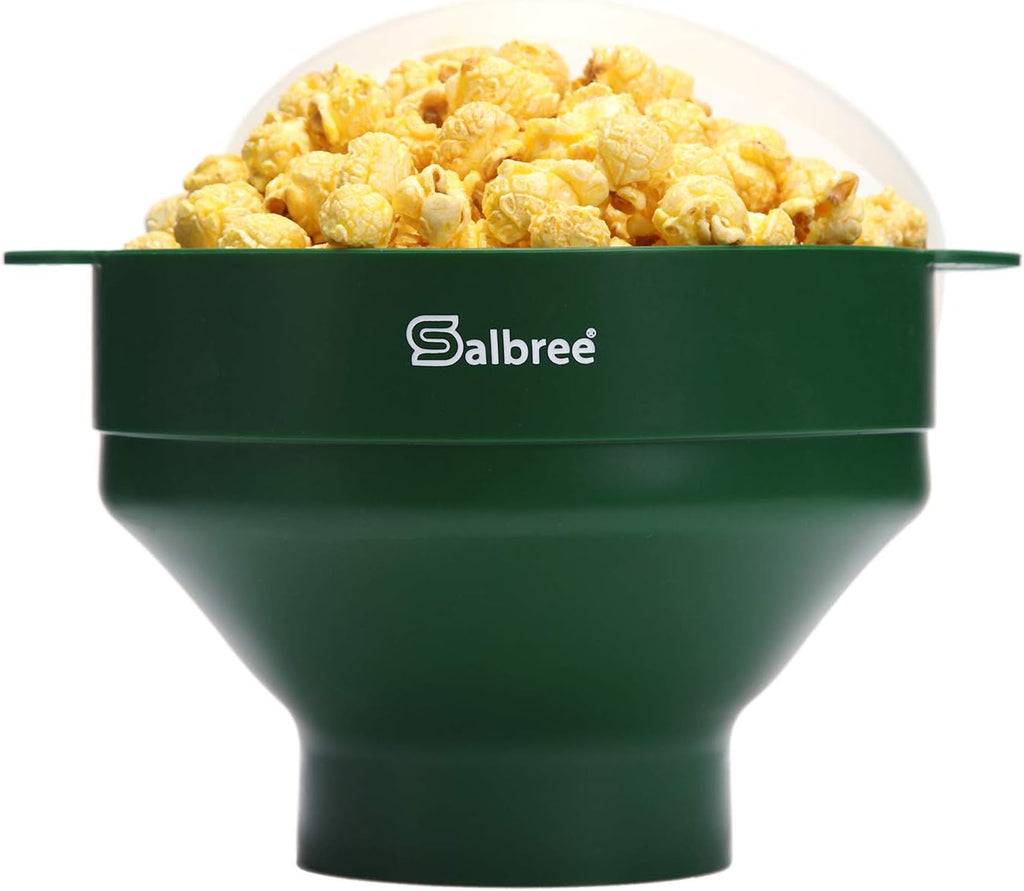 Salbree Tazón plegable de silicona para hacer palomitas de maíz par...