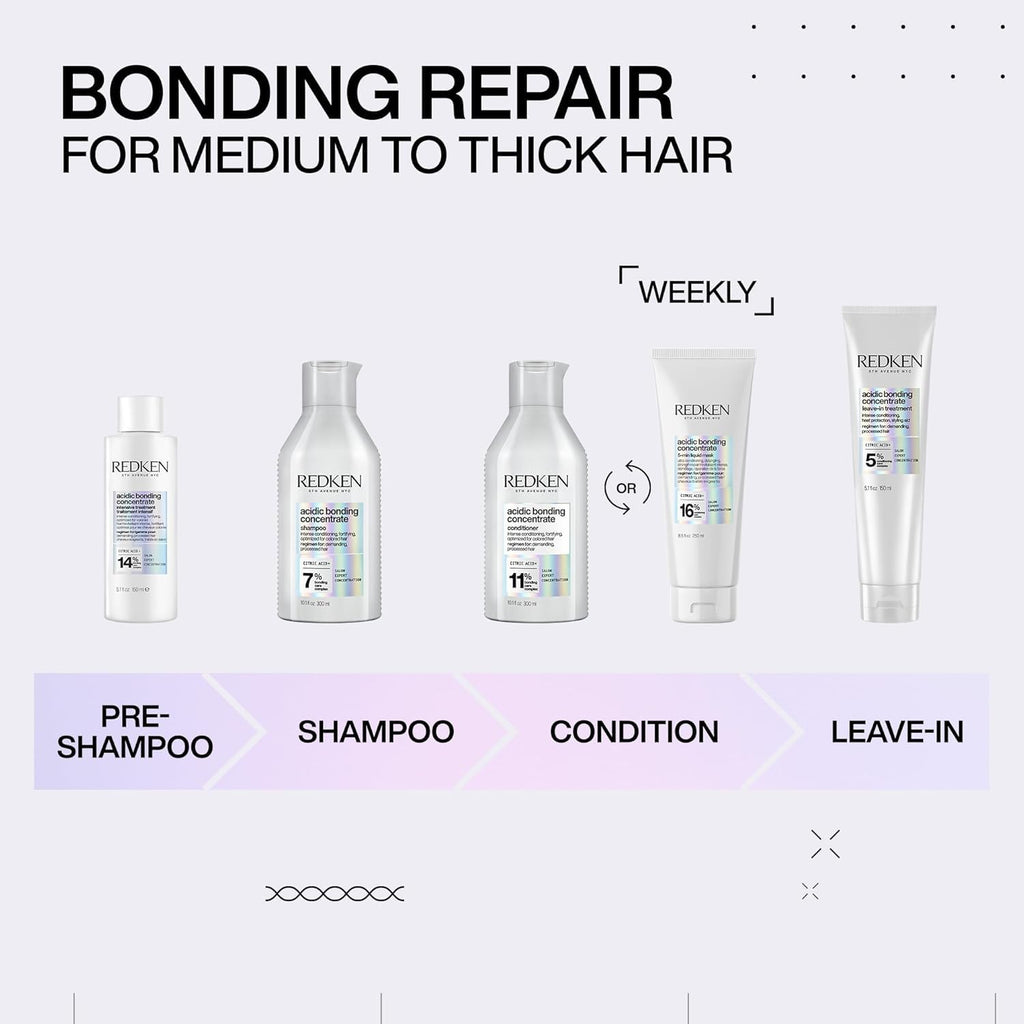 Acondicionador concentrado Acidic Bonding de Redken y para cabello...