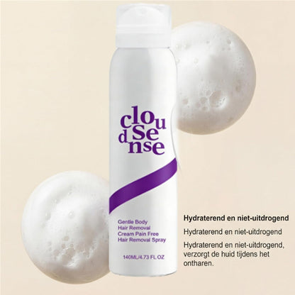 Kit de depilación corporal suave, spray de depilación Cloud Sense,...