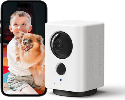 ELYSOO Cámara inalámbrica para interiores: monitor de mascota\/perr...