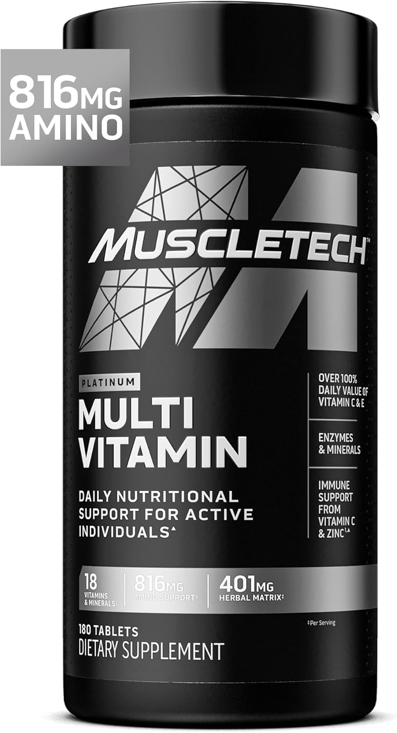 MuscleTech Platinum Multivitamins for Men &amp; Women - Suplemento...