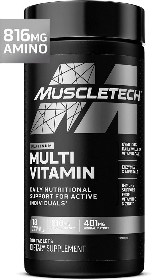 MuscleTech Platinum Multivitamins for Men &amp; Women - Suplemento...