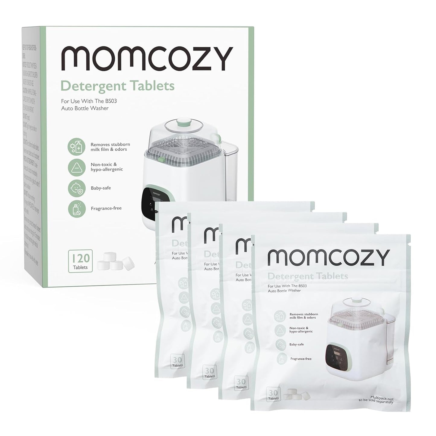 Momcozy Bloque de lavado oficial para lavadora de
