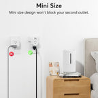 EIGHTREE Enchufe inteligente WiFi que funciona con Alexa y Google H...