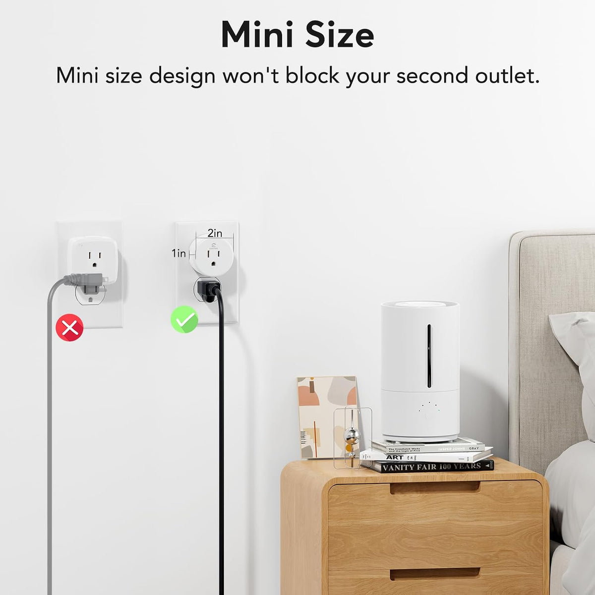 EIGHTREE Enchufe inteligente, toma WiFi para el hogar inteligente c...