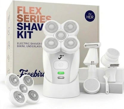 Freebird FlexSeries - Maquinilla de afeitar eléctrica para mujer, p...