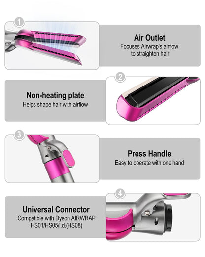 Accesorio de flujo de aire compatible con Dyson Airwrap Multi-Style...