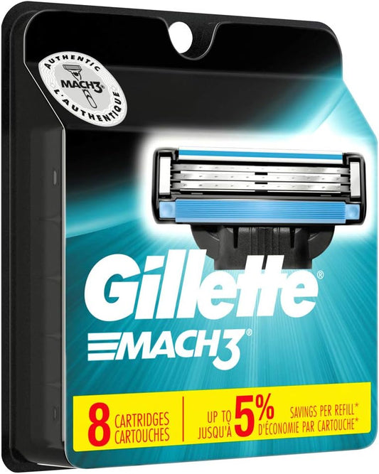 Gillette Cartuchos de repuesto Mach3 8