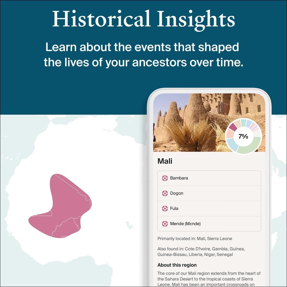 AncestryDNA + Kit de prueba genética de rasgos: rasgos genéticos pe...