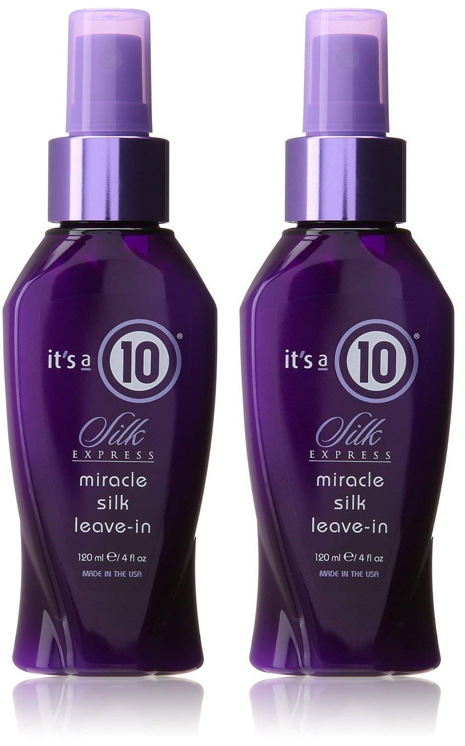 It's a 10 Haircare Silk Express Miracle Silk Leave-In, 4 onzas...