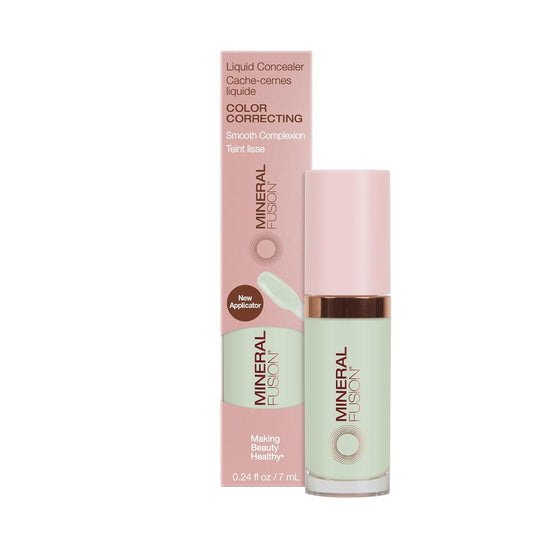 Mineral Fusion Corrector de cobertura completa con corrección de color, 0.24 onzas líquidas, con vitamina C y ácido hialurónico, corrector ligero multitarea debajo de los ojos y corrector de manchas