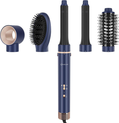 IG INGLAM MegaAIR Styler, cepillo secador de pelo profesional 5 en...