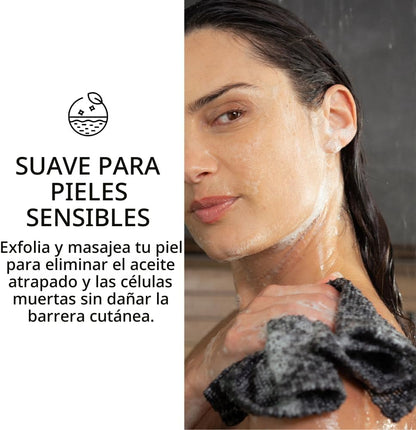 Toalla exfoliante para la cara y el cuerpo - Toalla exfoliante japo...