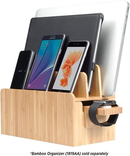 MobileVision organizadores y estantes de bamboo, Apple reloj solo a...