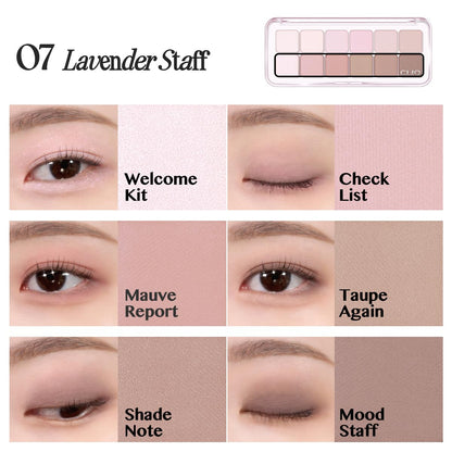 CLIO PRO Paleta de Sombras de Ojos Air (07 LAVENDER STAFF)