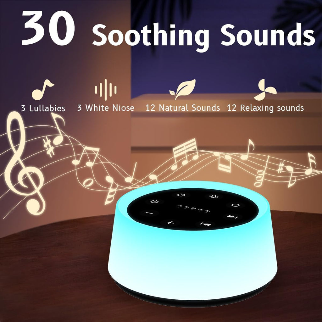 ColorsNoise - Máquina de sonido y máquina de ruido blanco con 30 so...