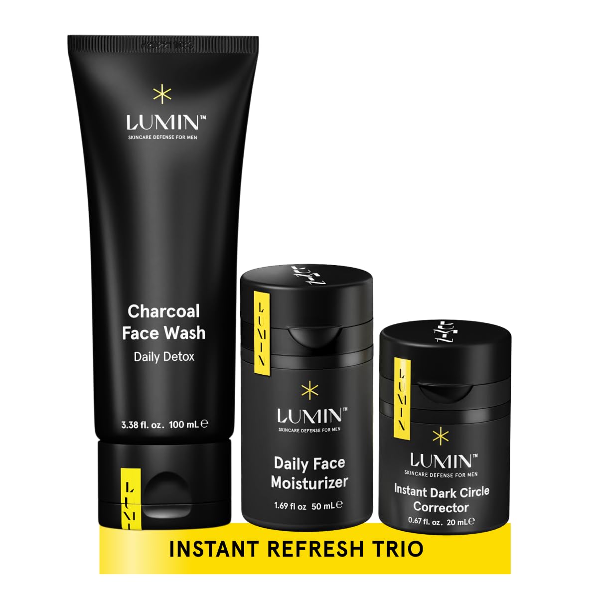 Lumin Rutina de cuidado de la piel para hombres - Burnout Buster Tr...