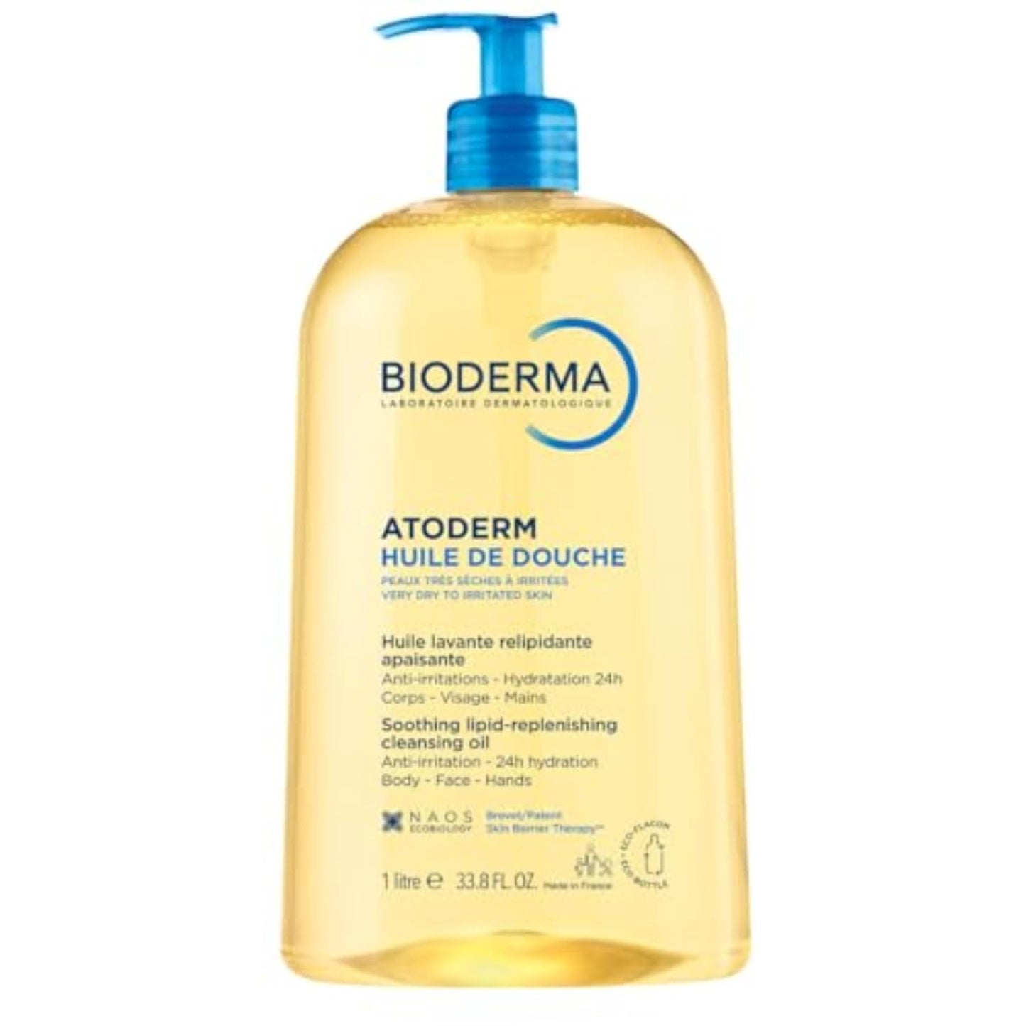 Bioderma Toderm Shower oil - Ultra-nourishing cleansing oil for dry...