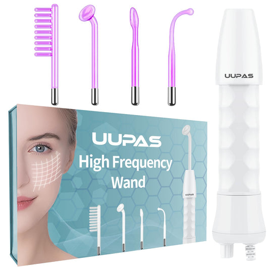 Varita Facial de Alta Frecuencia-UUPAS Máquina Facial Portátil de M...