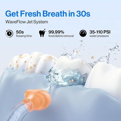 usmile C10 - Irrigador de agua portátil - Apto para viajes, batería...