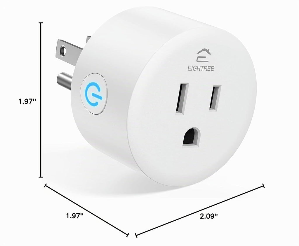 EIGHTREE Enchufe inteligente, toma WiFi para el hogar inteligente c...