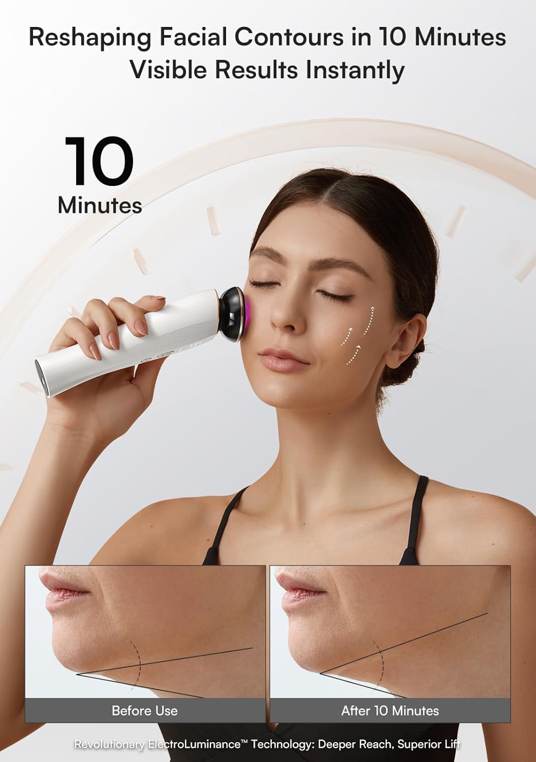 INIA Dispositivo de Reafirmación de Piel 3 en 1 True Beauty Glow Ma...