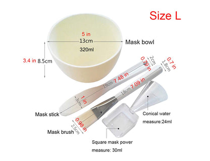Soft Bowl DIY Kit de herramientas de cuidado de la piel Diseño anti...