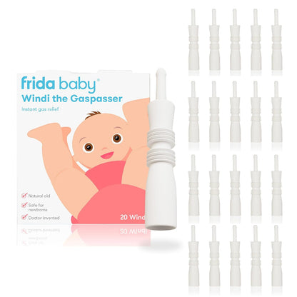 Aliviador de gas para bebés FridaBaby The Windi, Paquete de 2
