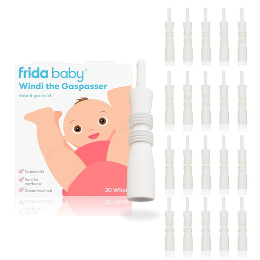 Aliviador de gas para bebés FridaBaby The Windi, Paquete de 2
