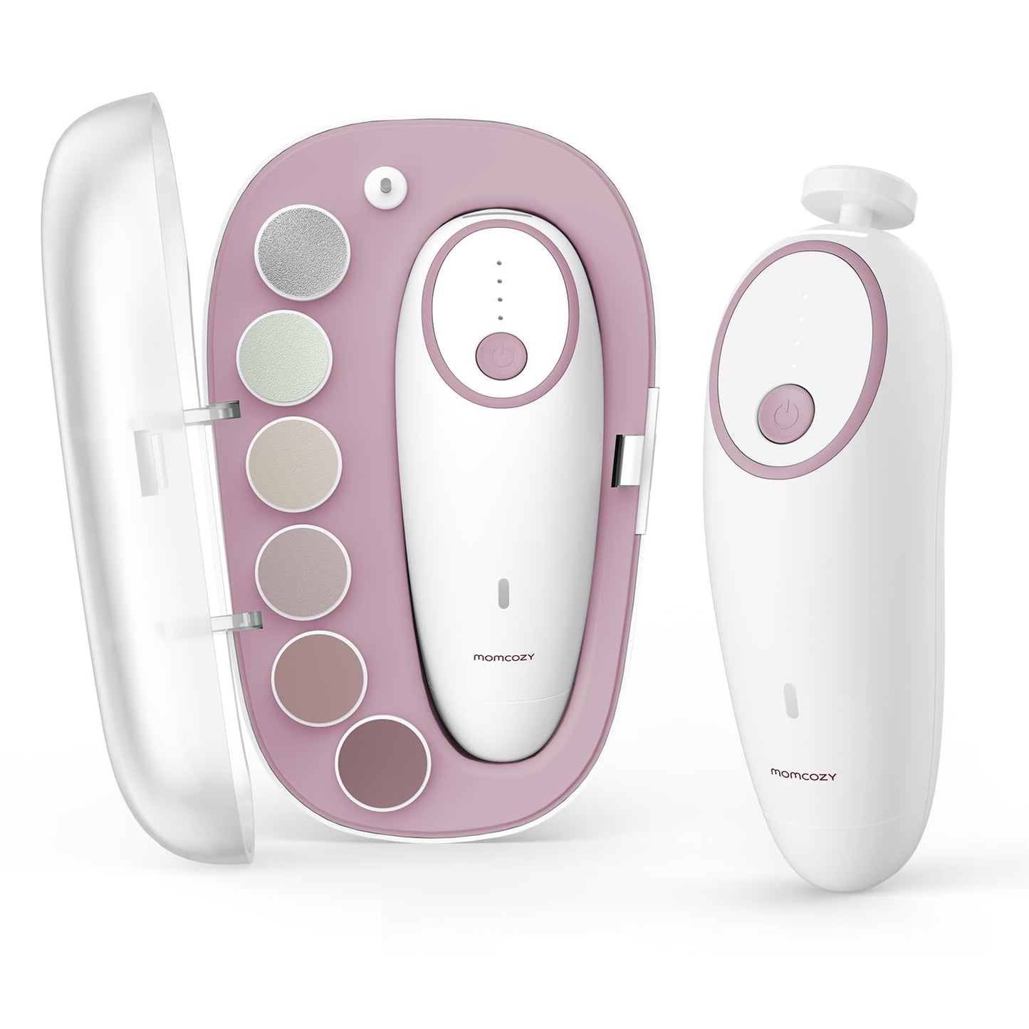 Momcozy Lima eléctrica de uñas para bebé, recortadora de uñas eléct...