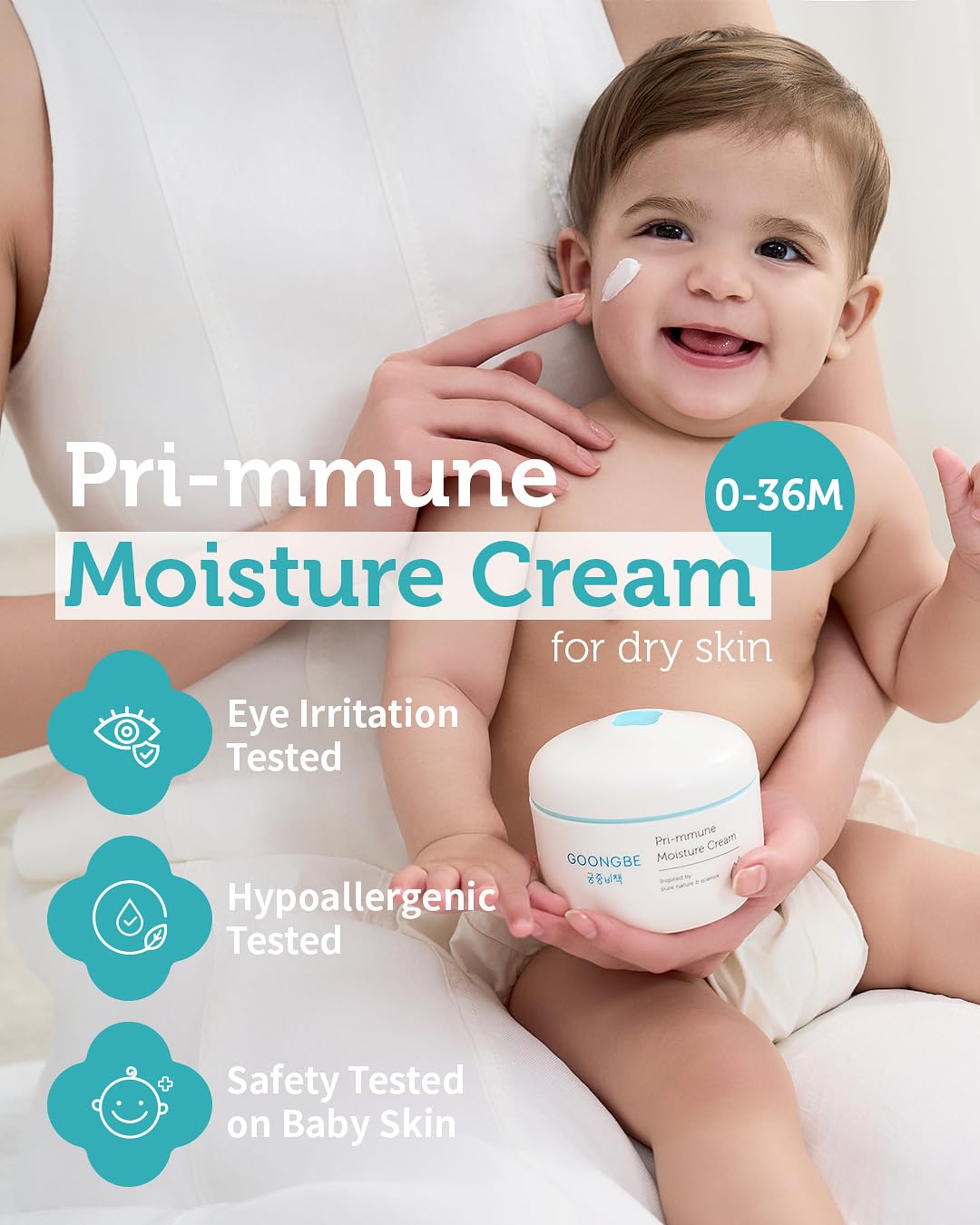 GOONGBE Pri-mmune Moisture Lotion &amp; Cream - Hidratante coreano...