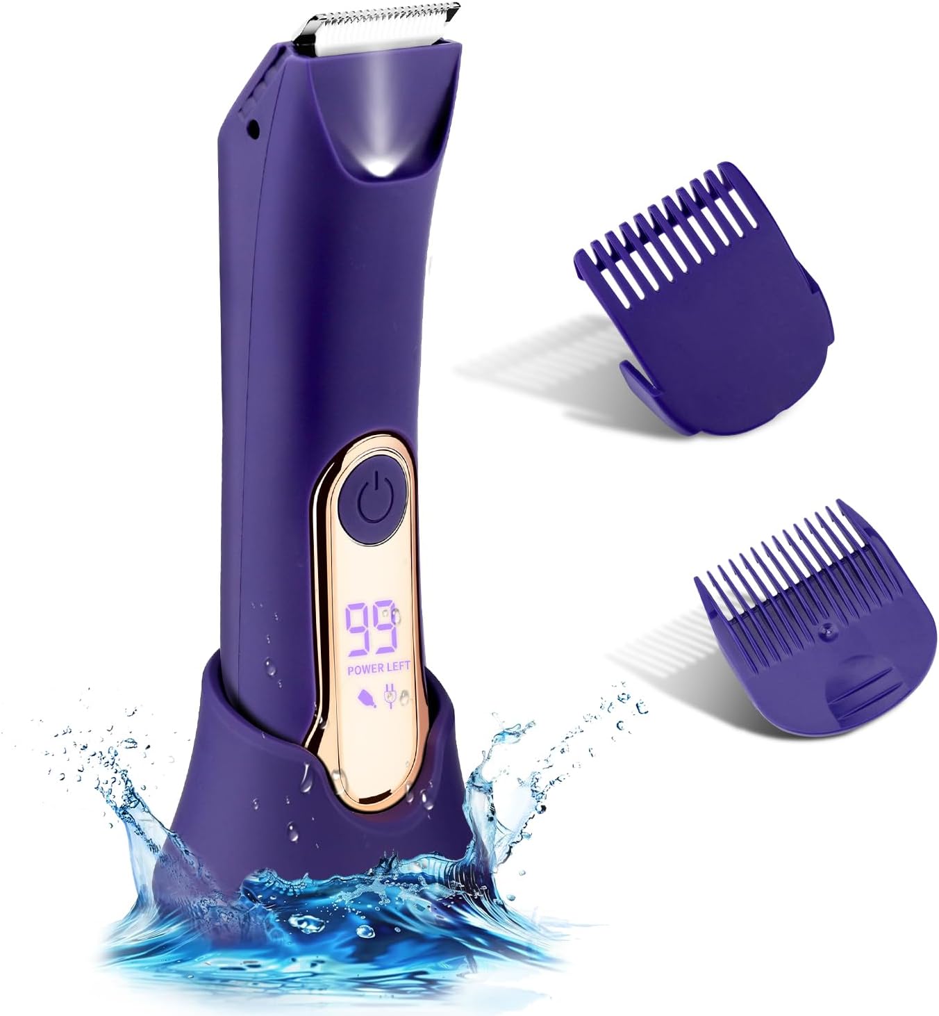 Recortadora de bikini para mujer, afeitadora de pelo púbico persona...