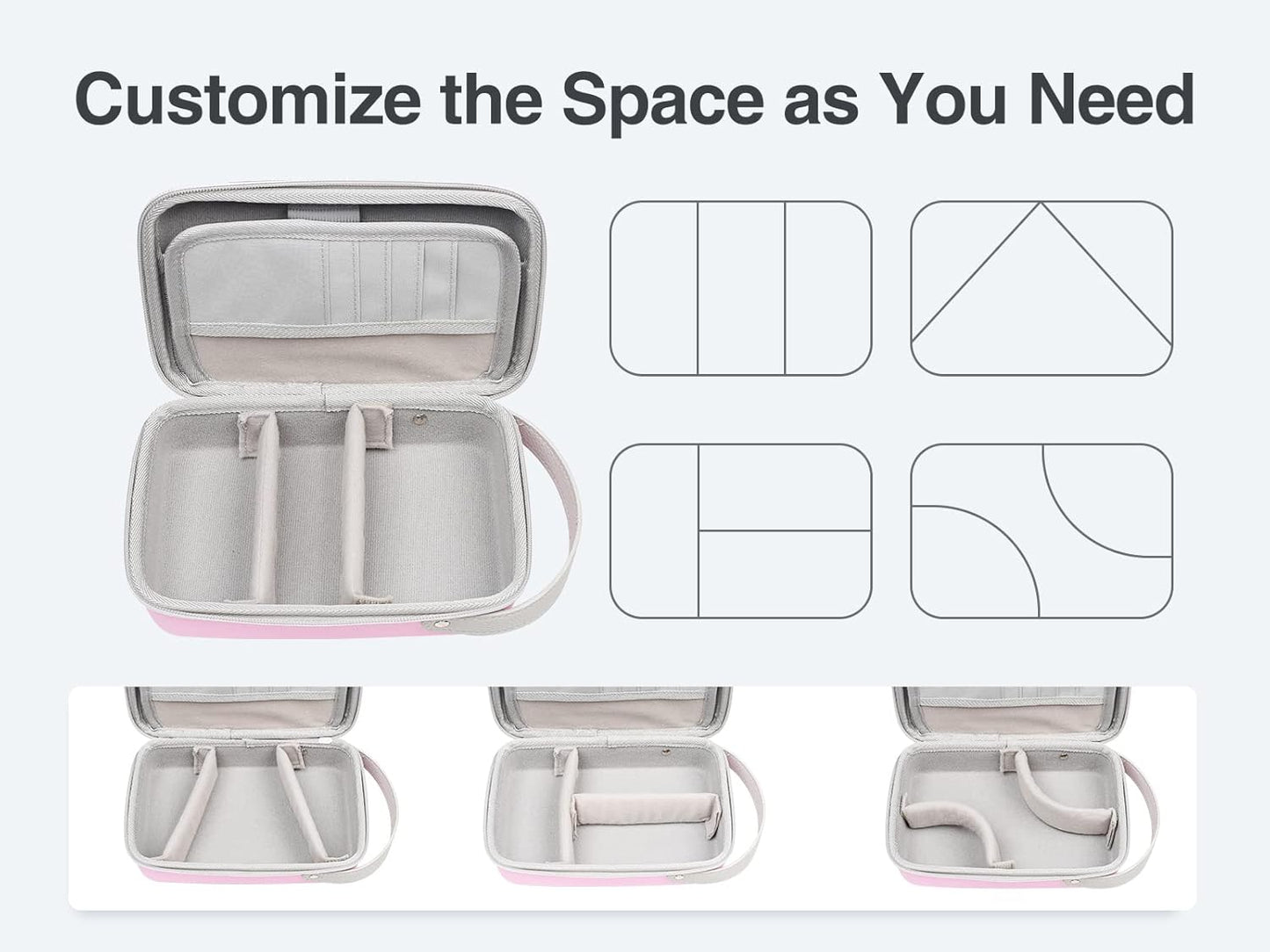 Luxtude Organizador electrónico de viaje, organizadores tecnológico...