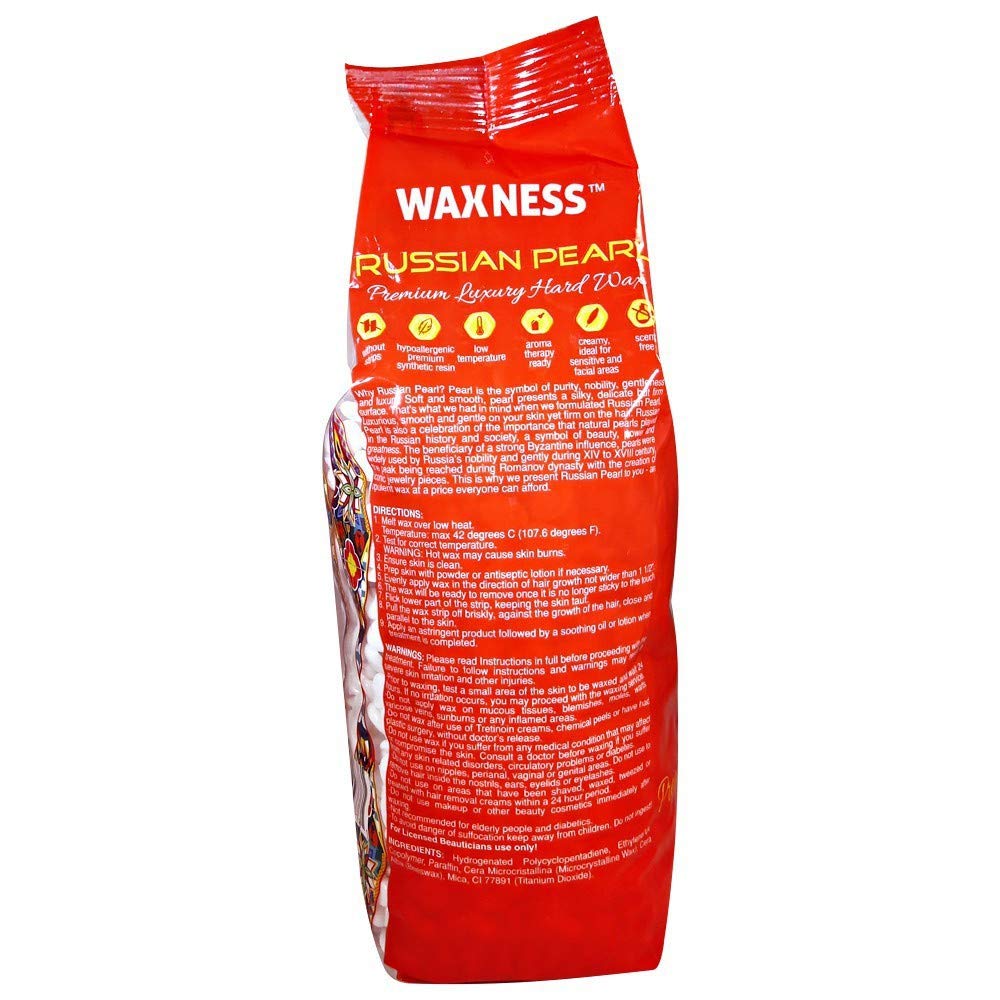 Perlas de cera dura de mezcla de polímero Waxness, perlas rusas de...