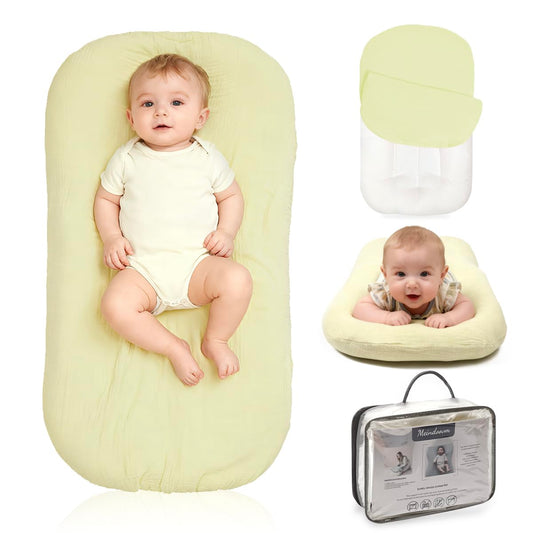 Tumbona para bebé - Tumbona acogedora Snuggle Me para bebés recién...