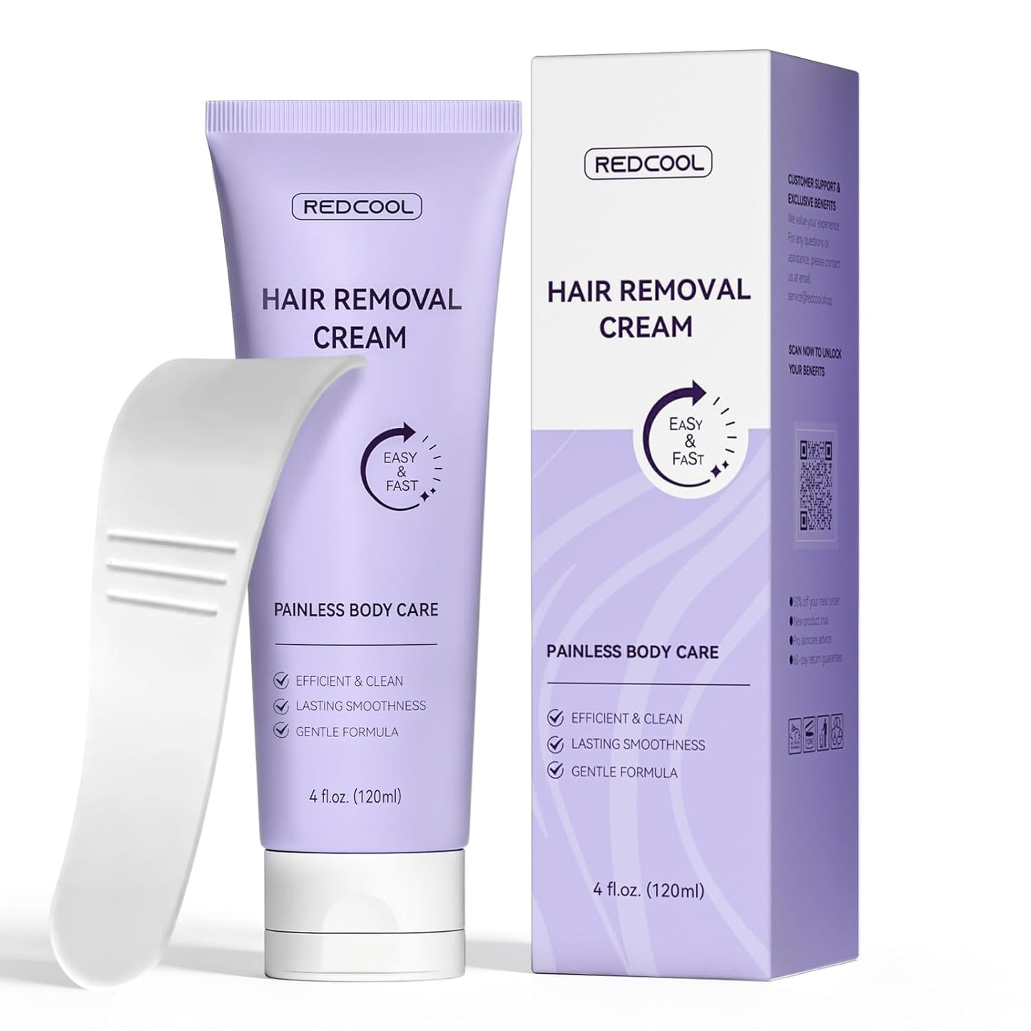 Crema depilatoria corporal y facial para mujeres y hombres, crema d...