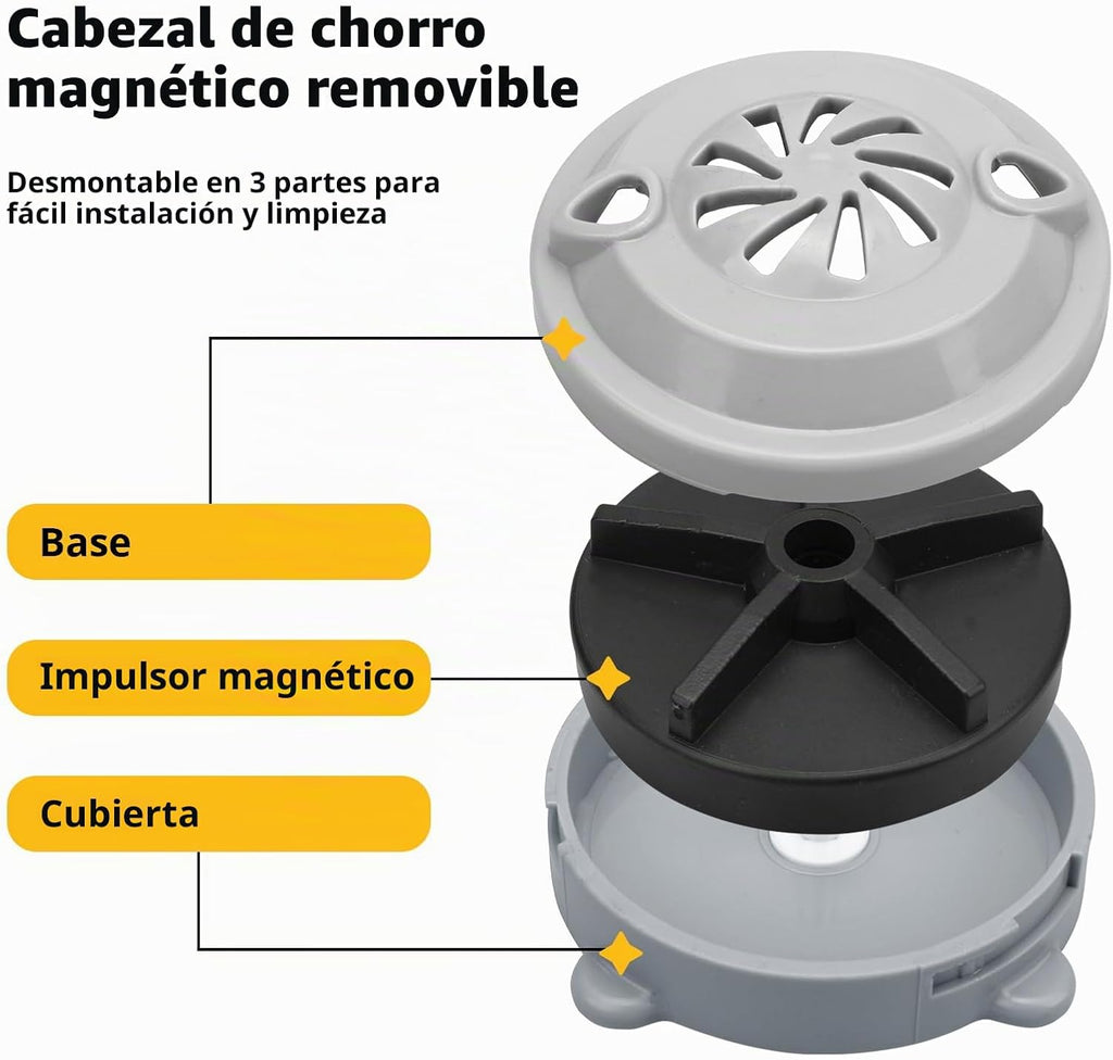 superbobi 5 piezas BF-004 de repuesto de motor magnético sin tuberí...