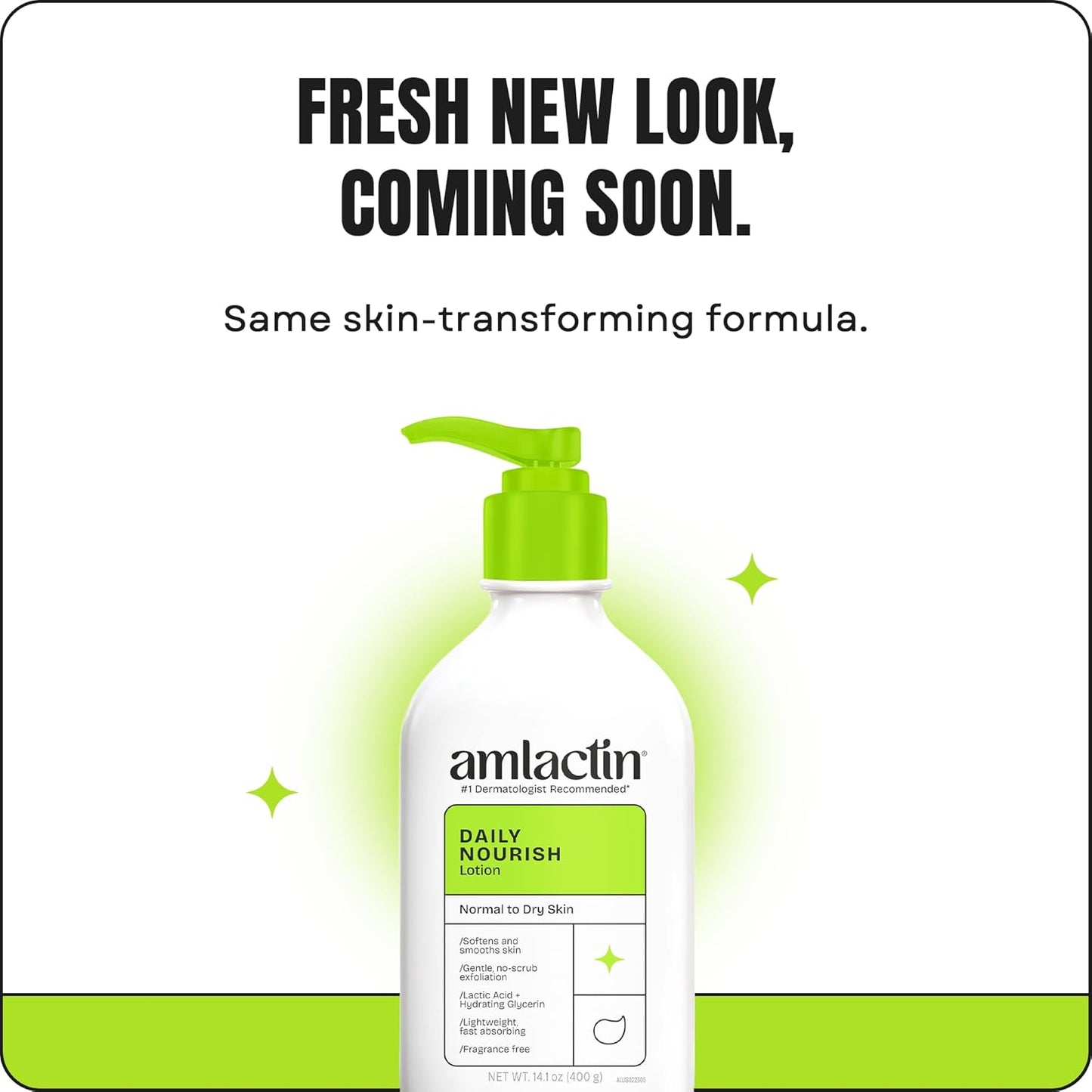 AmLactin Daily Nourish 12% - Loción corporal de 14.1 oz con 12% de...