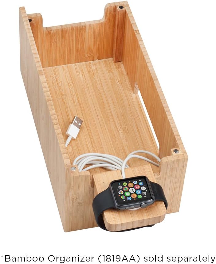 MobileVision organizadores y estantes de bamboo, Apple reloj solo a...