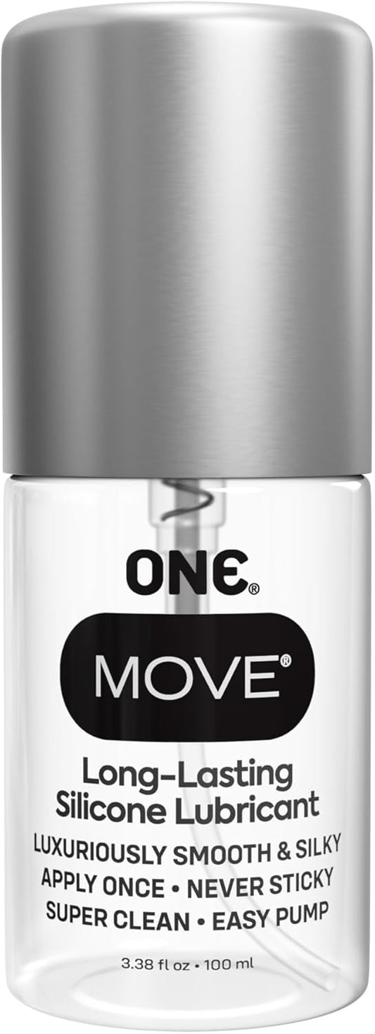 One Lubricante One Move para preservativos, 3.4 fl oz