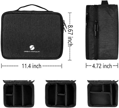 Organizador de electrónica para viajes, bolsa organizadora de cable...