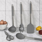 Juego de utensilios de cocina de silicona, 32 piezas de utensilios...