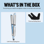 BaBylissPRO Nano Titanium Prima Ionic Hair Straightener - Plancha p...