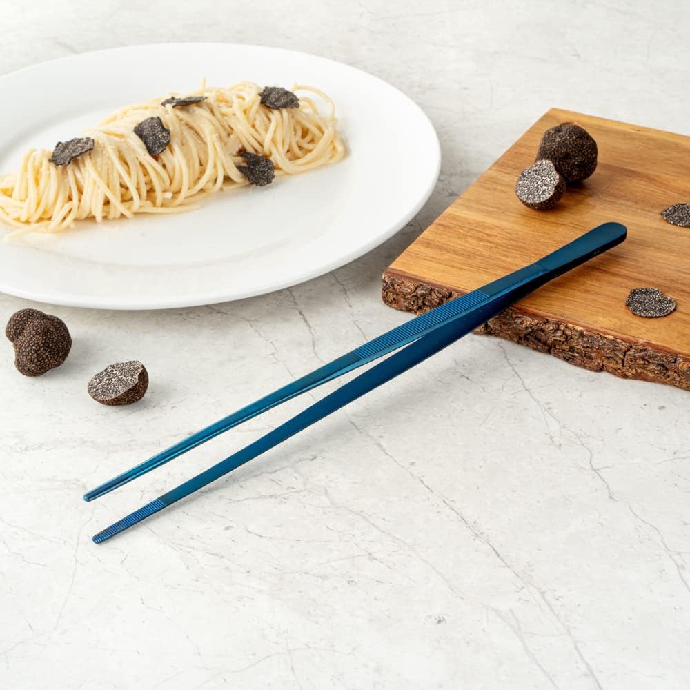 Restaurantware Perfect Point - Pinzas para alimentos de 11.8 pulgad...
