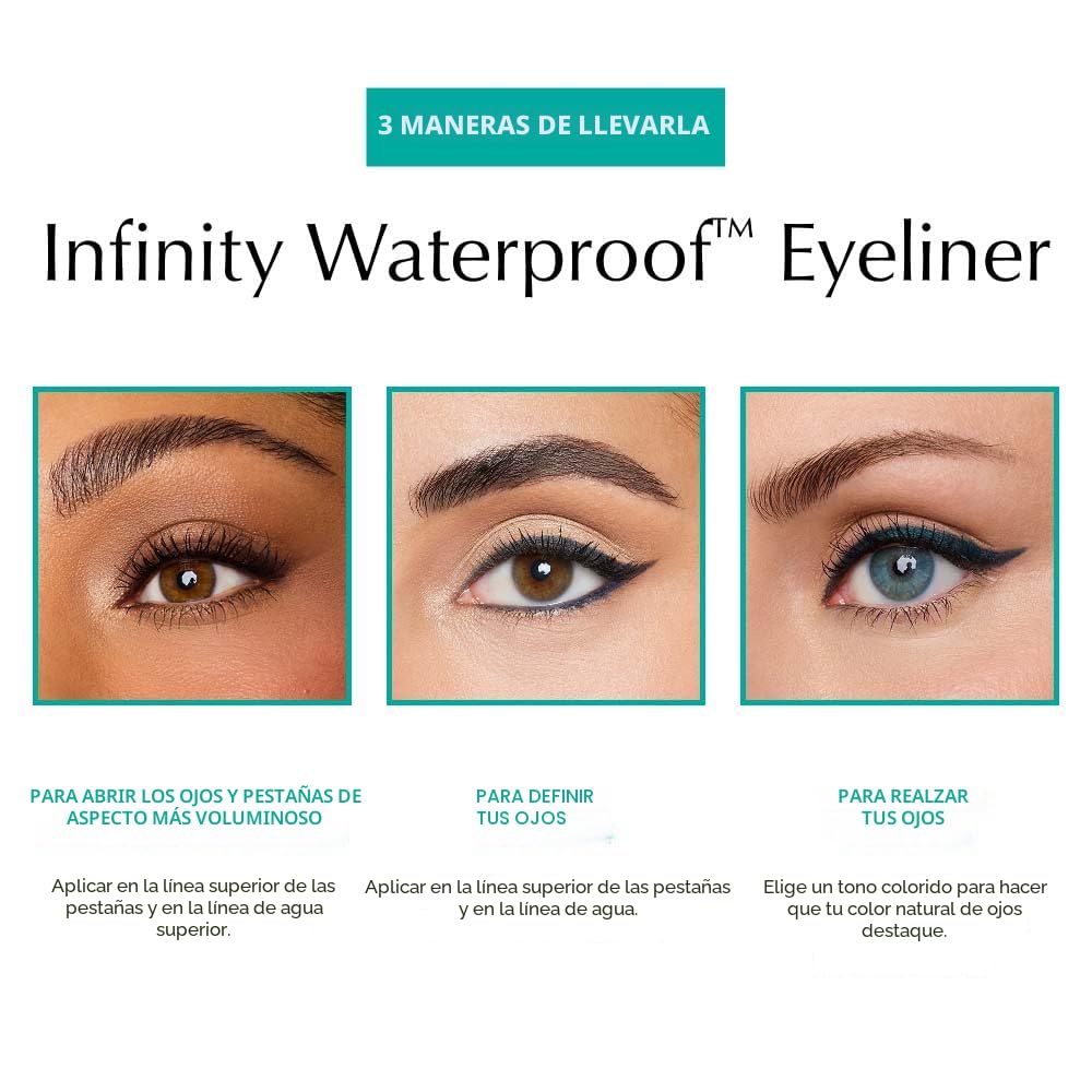 Thrive Causemetics Infinity Lápiz delineador de ojos impermeable, c...