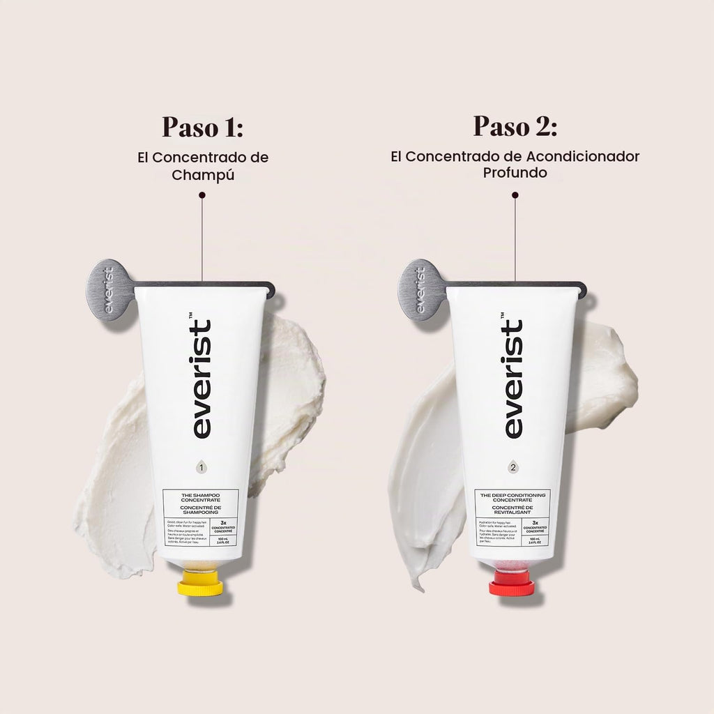 Everist Haircare Meets Skincare Set Champú y acondicionador profund...
