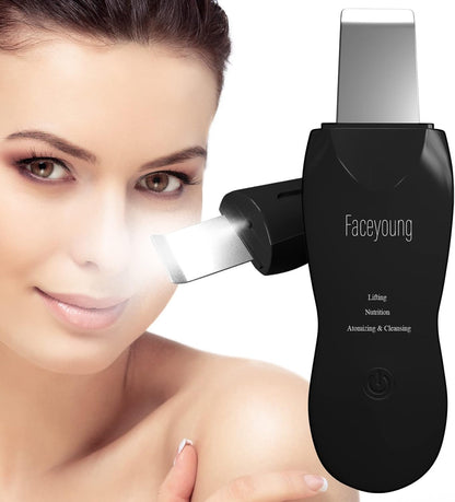 Limpiador facial de piel con pulverizador, pulverizador mejorado, e...